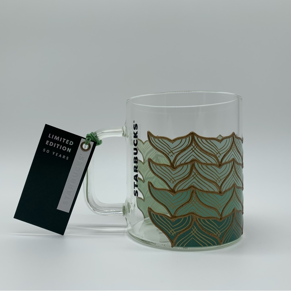 Starbucks Siren Anniversary Glass Mug